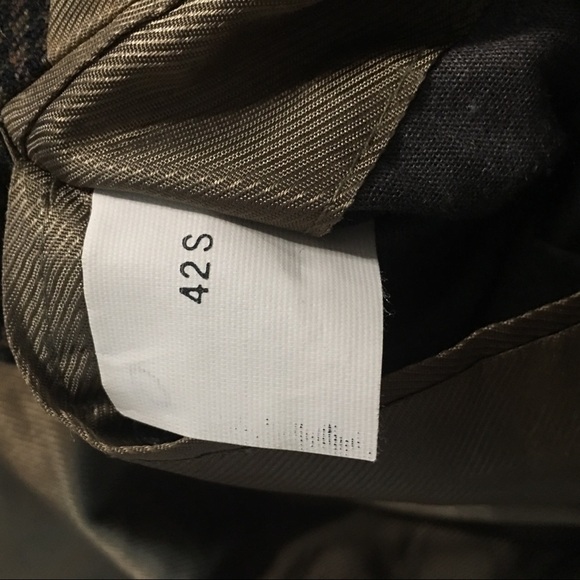 Oscar De La Renta Brown Houndstooth Blazer - Picture 5 of 5